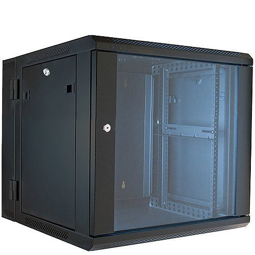 VMP 19" Equipment Hinged Wall Rack Enclosure, 9U RMS