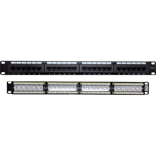 W Box CAT6 24-Port Patch Panel